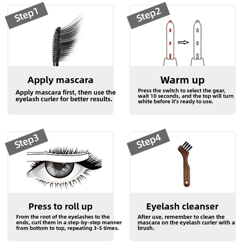 Electric eyelash curler
