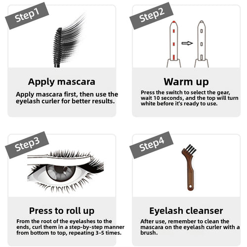 Electric eyelash curler