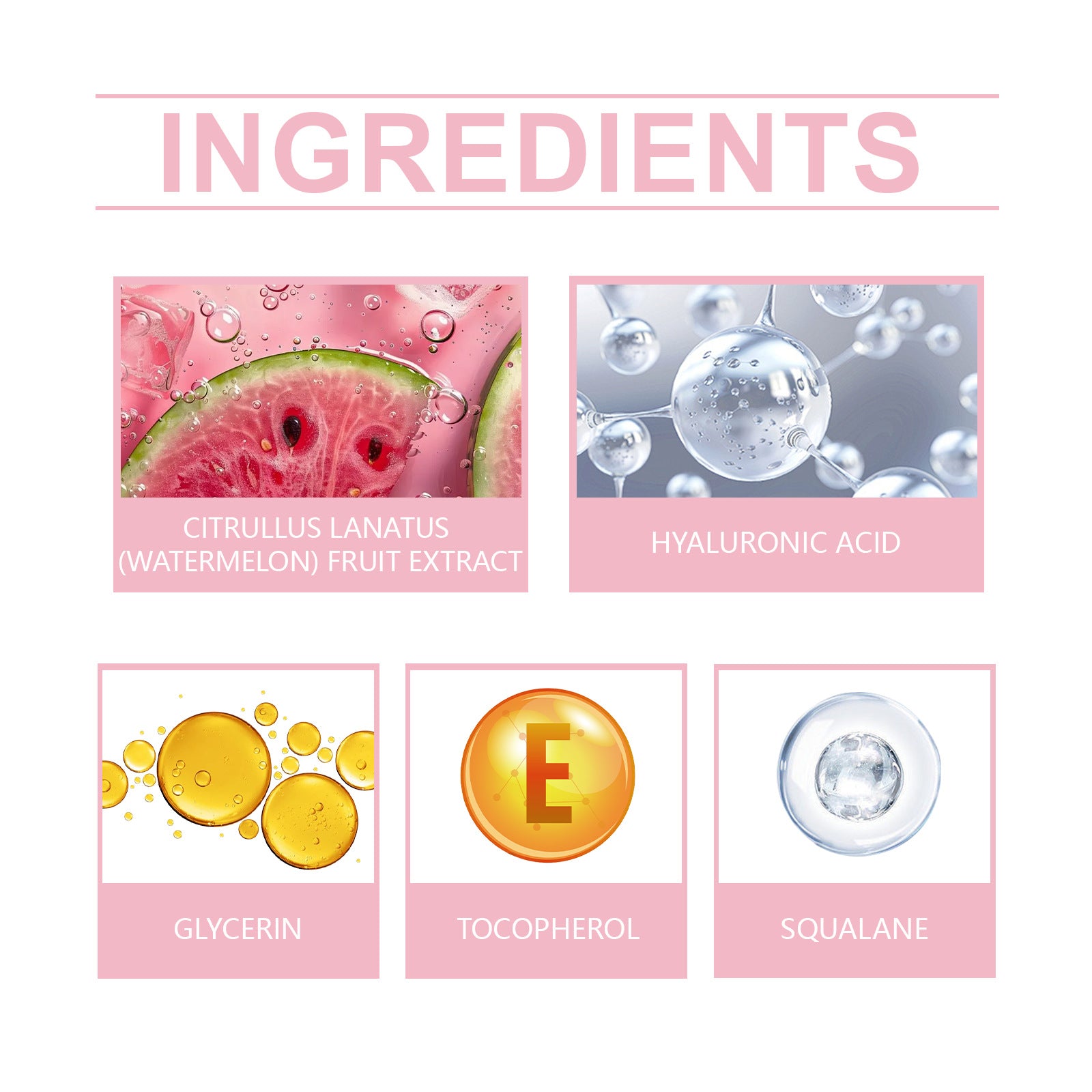 Watermelon Sleeping Mask Hydrating, Moisturizing, Brightening, Deep Cleansing Pores Smear Mask